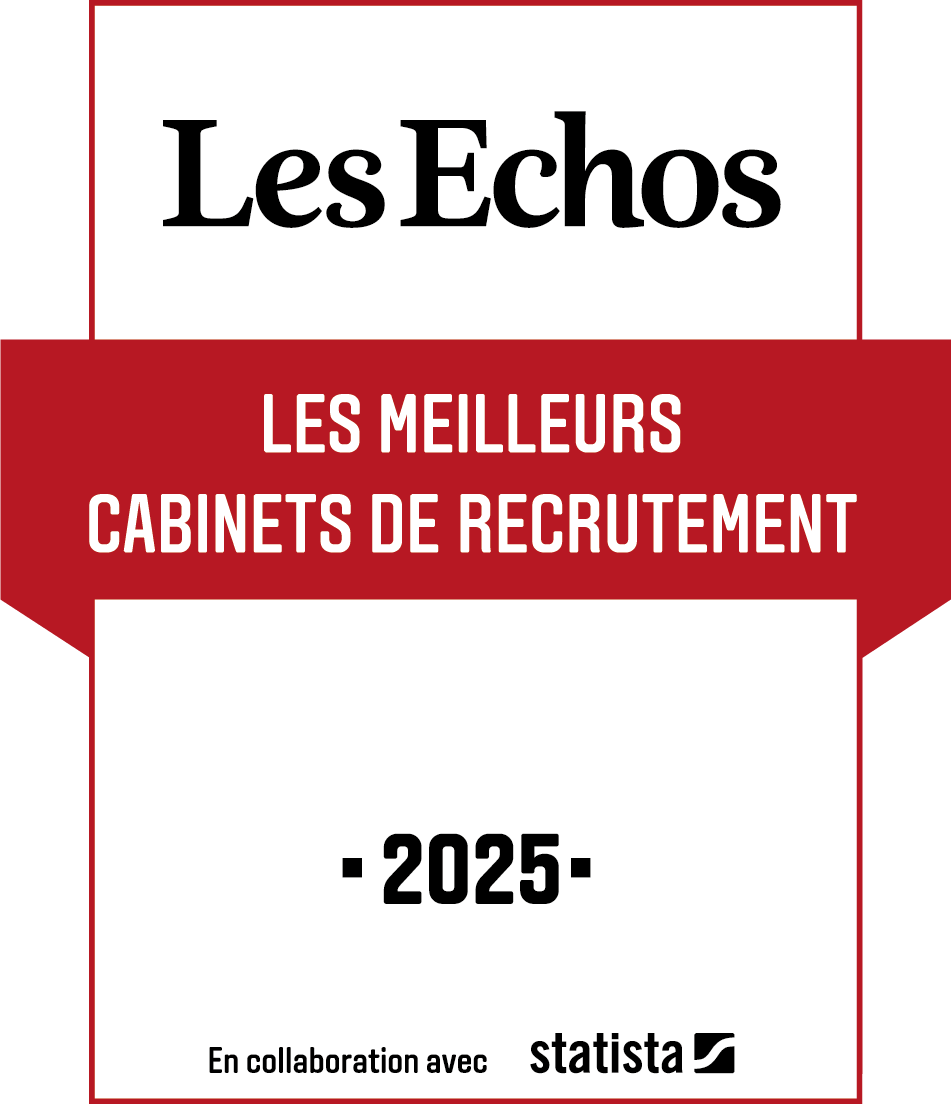 Reconnu par Les Echos comme meilleur cabinet de recrutement